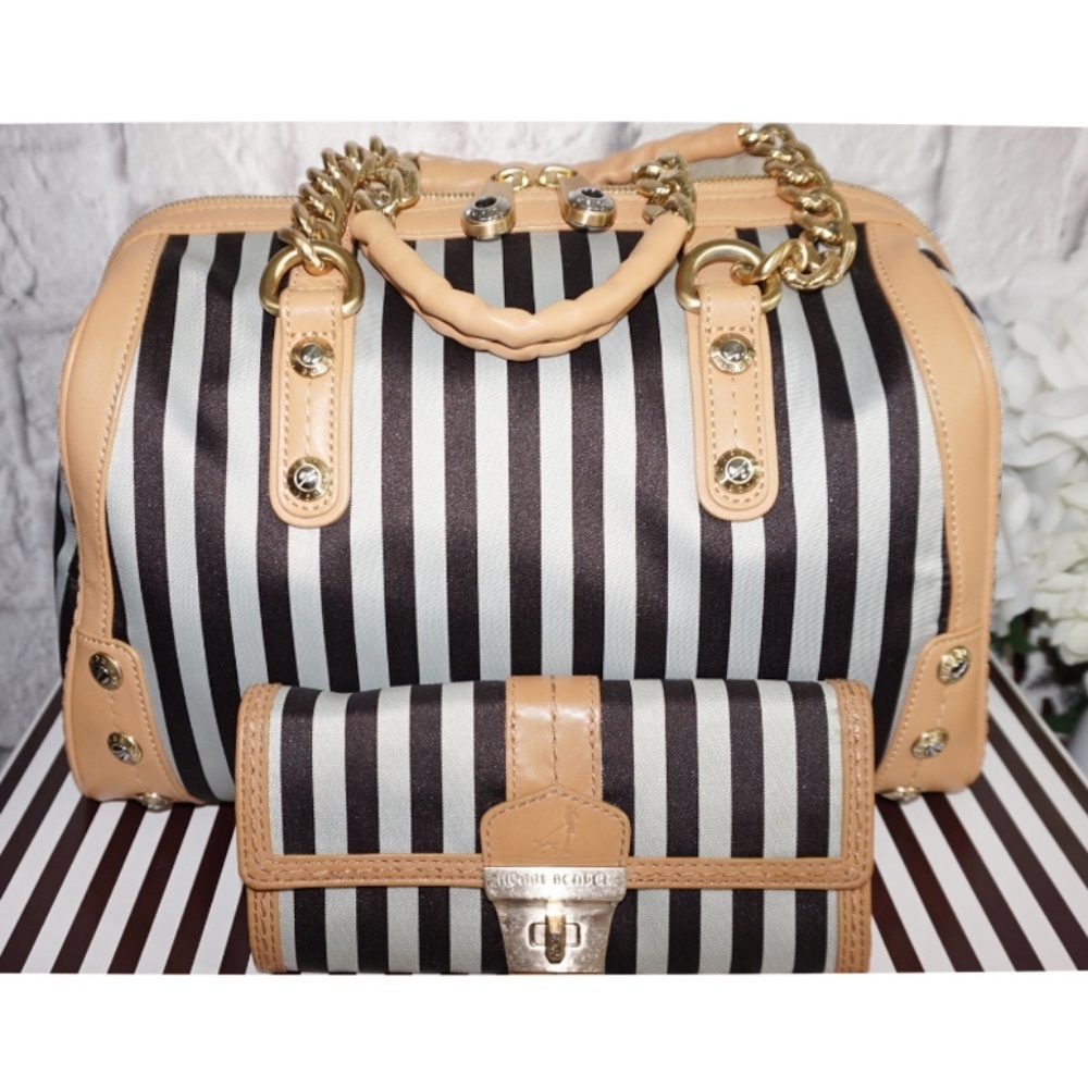 HENRI BENDEL CENTENNIAL BAG matching WALLET